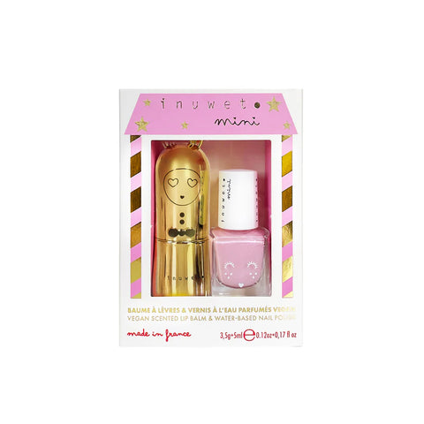 PRÉCOMMANDE Duo baume & vernis kids - Baume cheesecake - Vernis à l'eau pastèque